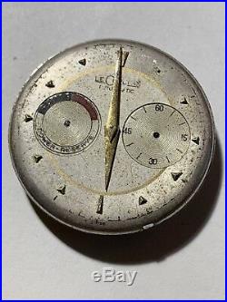 Vintage Lecoultre 497 Used Movement For Parts Or Repair