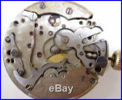 Vintage Lemania 27c Chronograph Partial Movement Parts Repairs defekt
