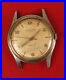 Vintage Leonidas Silver Tone Mens Watch Not Working For Parts Or Repair
