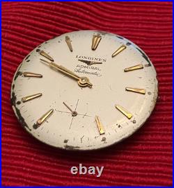 Vintage Longines Admiral Automatic Cal 350 Swiss Watch For Parts/Repair