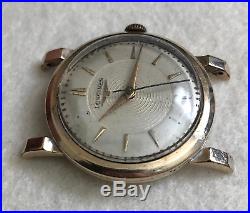 Vintage Longines Cal 22LS Men's Watch Parts/Repair 10K GF Gold Filled Case