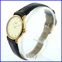 Vintage Longines Gold Dial 23mm Gold Plated Ladies Watch For Parts/repairs