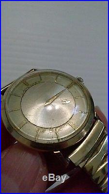 Vintage Longines Mystery Dial Mens WristWatch Watch For Parts Or Repair