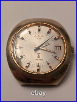 Vintage Longines Ultronic Mens Watch Parts Or Repair Only