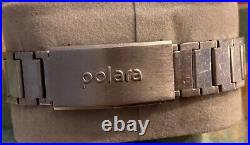 Vintage Longines Wittnauer Polara Octagon Digital Watch For Parts Or Repair Rare