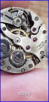 Vintage Lot Of 19 Watch Movements Parts Or Repair