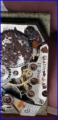 Vintage Lot Of 19 Watch Movements Parts Or Repair