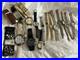 Vintage Lot Watches Wittnaur Citizen Seiko Bulova Fossil Elgen Parts/repair