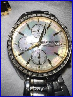 Vintage Lot Watches Wittnaur Citizen Seiko Bulova Fossil Elgen Parts/repair