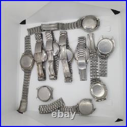 Vintage Lot of 10 Vintage Seiko 5 Automatic Men's Japan Watches For Parts Repair Vintage Lot of 10 Vintage Seiko 5 Automatic Men's Japan Watches For Parts Repair