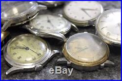 Vintage Lot of 20 Wrist Watches Omega Swatch Baylor For Parts or Repair