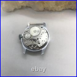 Vintage Lucerne Civilian & Military Time Watch for Parts/Repair