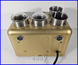 Vintage McKenna Kleaner Ultrasonic Watch Clock Cleaner FOR PARTS OR REPAIR ONLY