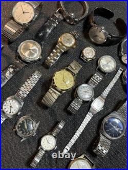 Vintage Mechanical Watch Lot, Seiko, Timex, Caravelle, Lucerne, Genova, Repair, Parts