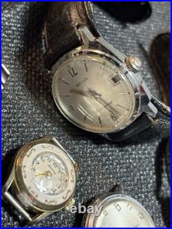 Vintage Mechanical Watch Lot, Seiko, Timex, Caravelle, Lucerne, Genova, Repair, Parts