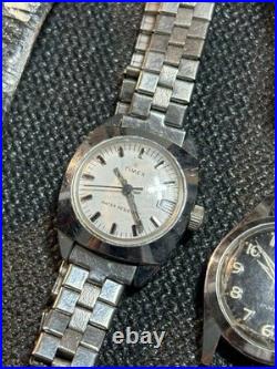 Vintage Mechanical Watch Lot, Seiko, Timex, Caravelle, Lucerne, Genova, Repair, Parts