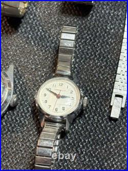 Vintage Mechanical Watch Lot, Seiko, Timex, Caravelle, Lucerne, Genova, Repair, Parts