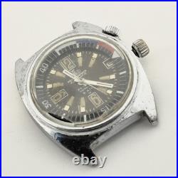 Vintage Meister Anker Automatic Dive Watch Crown Case-Movement, For Parts/Repair