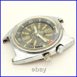 Vintage Meister Anker Automatic Dive Watch Crown Case-Movement, For Parts/Repair