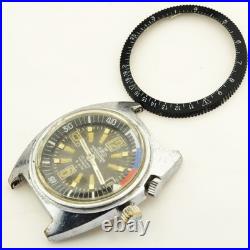Vintage Meister Anker Automatic Dive Watch Crown Case-Movement, For Parts/Repair