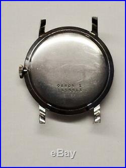Vintage Men Universal Geneve Wristwatch Watch Part Repair 288051 it runs 1959913