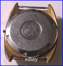 Vintage Men's Omega Geneve Megaquartz Men's Watch Parts/Repair 32 kHz 195.003