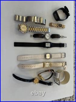 Vintage Men's Watches 11-Pack for Parts or Repair