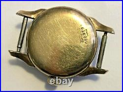 Vintage Mens Bulova Single Button Chronograph For Parts or Repair