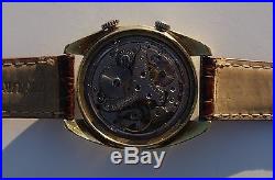 Vintage Mens Girard-perregaux Alarm Wristwatch As Is For Parts Or Repair