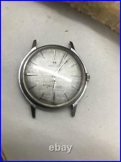 Vintage Mens Hamilton Thin-O-Matic For Parts/Repair Keeps Excellent Time