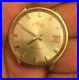 Vintage Mido Ocean Star Powerwind Automatic Watch Gold Plated For Parts Repair