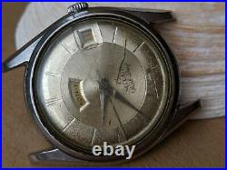 Vintage Milus Week-Day Dress Watch withSigned Crown, Felsa 4018 FOR PARTS/REPAIR