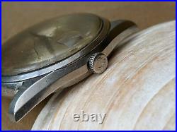 Vintage Milus Week-Day Dress Watch withSigned Crown, Felsa 4018 FOR PARTS/REPAIR