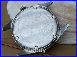 Vintage Milus Week-Day Dress Watch withSigned Crown, Felsa 4018 FOR PARTS/REPAIR