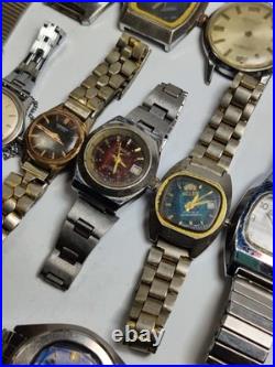 Vintage Mixed Brand Watches Lot-For Parts or Repair-Men's & Women's Mechanical