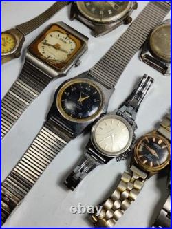 Vintage Mixed Brand Watches Lot-For Parts or Repair-Men's & Women's Mechanical