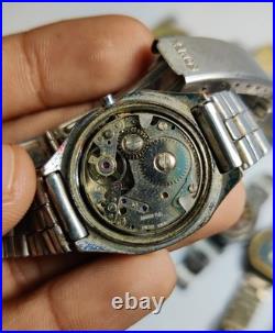 Vintage Mixed Brand Watches Lot-For Parts or Repair-Men's & Women's Mechanical
