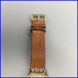 Vintage Moline Tank Watch Men 1950s Frey & Co Movement FOR PARTS REPAIR