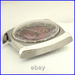 Vintage Mondia Top Second Automatic Burgundy Dial FOR PARTS / REPAIR