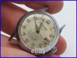 Vintage Mortima Super Datomatic Watch Jeweled PARTS REPAIR