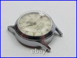 Vintage Mortima Super Datomatic Watch Jeweled PARTS REPAIR