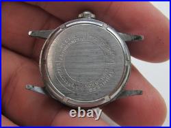 Vintage Mortima Super Datomatic Watch Jeweled PARTS REPAIR
