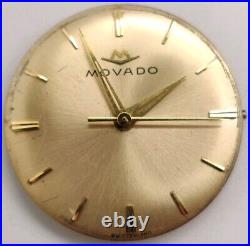 Vintage Movado Cal. 335 17 jewel watch movement For Repair