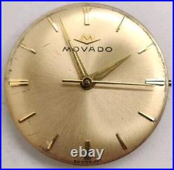 Vintage Movado Cal. 335 17 jewel watch movement For Repair