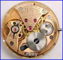 Vintage Movado Cal. 335 17 jewel watch movement For Repair