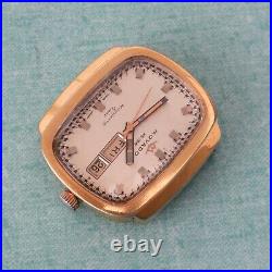 Vintage Movado HS 360 Kingmatic Video Gold Plated Not Running Parts Repairs