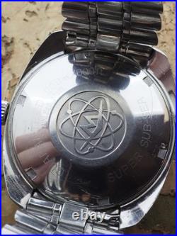 Vintage Movado Stardiver Super Sub-sea Watch 16016 Original Band Parts/repair