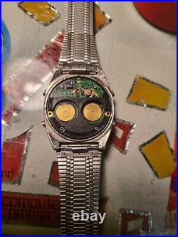 Vintage Nelsonic Space Attacker Watch, for display, parts or repair