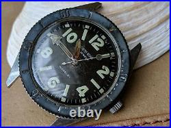 Vintage North Star 15 ATM French Diver Watch withAll SS Case FOR PARTS/REPAIR