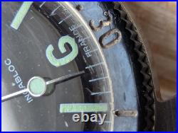 Vintage North Star 20 ATM French Diver withParrenin 60G Mvmt, Runs FOR PARTS/REPAIR